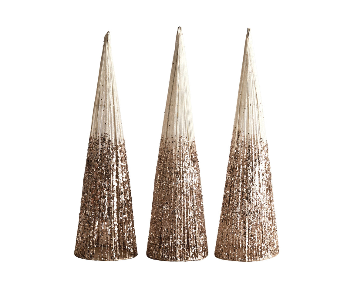 Snowed Christmas Cone Tree