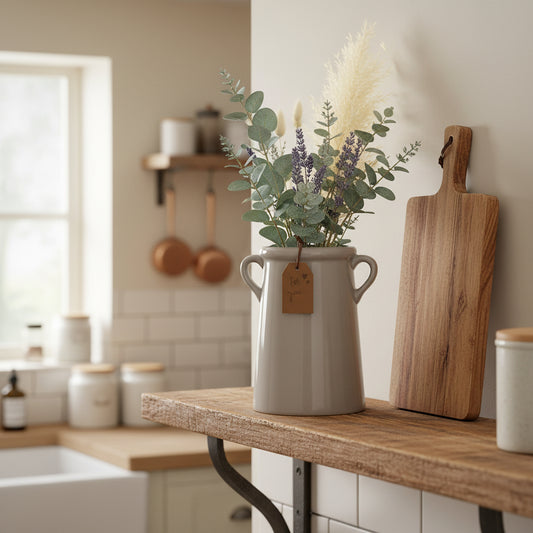 Grey Vase 14cm
