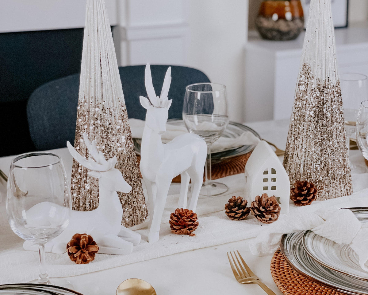 Snowed Christmas Cone Tree