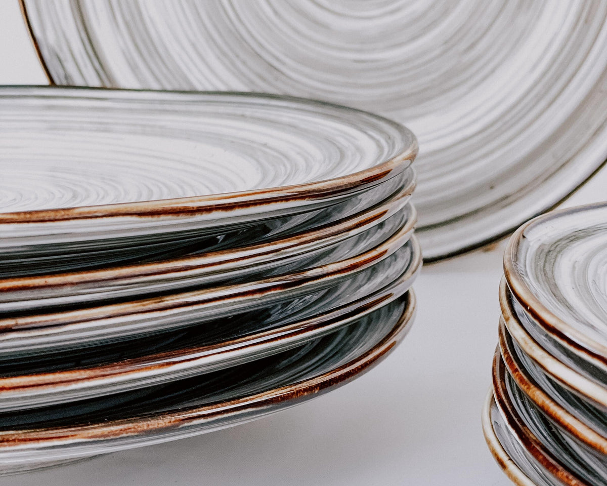 Hanoi Porcelain Round Dinner Plate