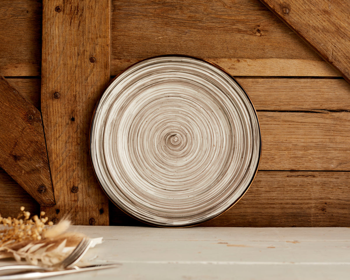 Hanoi Porcelain Round Dinner Plate